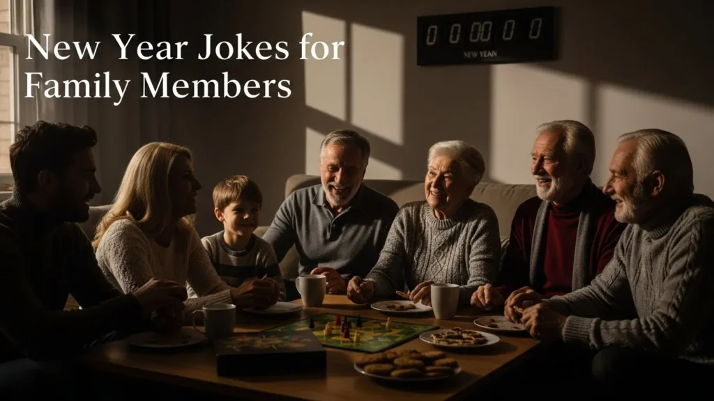New Year Jokes for Family Members