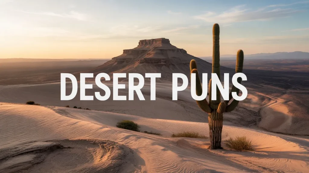 Desert Puns