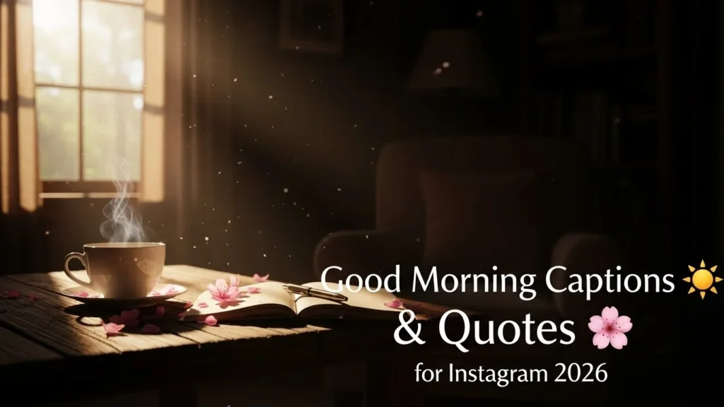 Good Morning Captions ☀️ & Quotes 🌸 for Instagram 2026