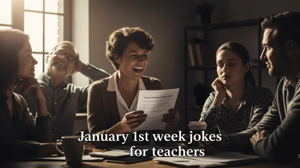 January 1st week jokes for teachers