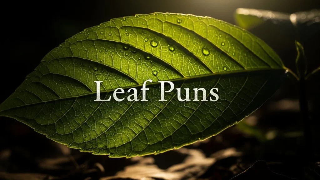 Leaf Puns