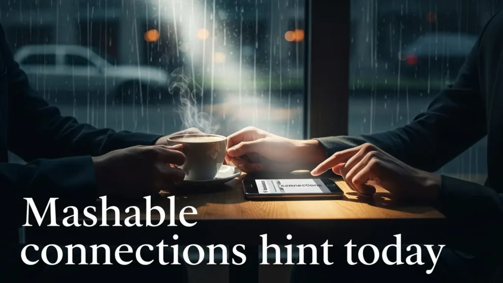 Mashble connections hint today