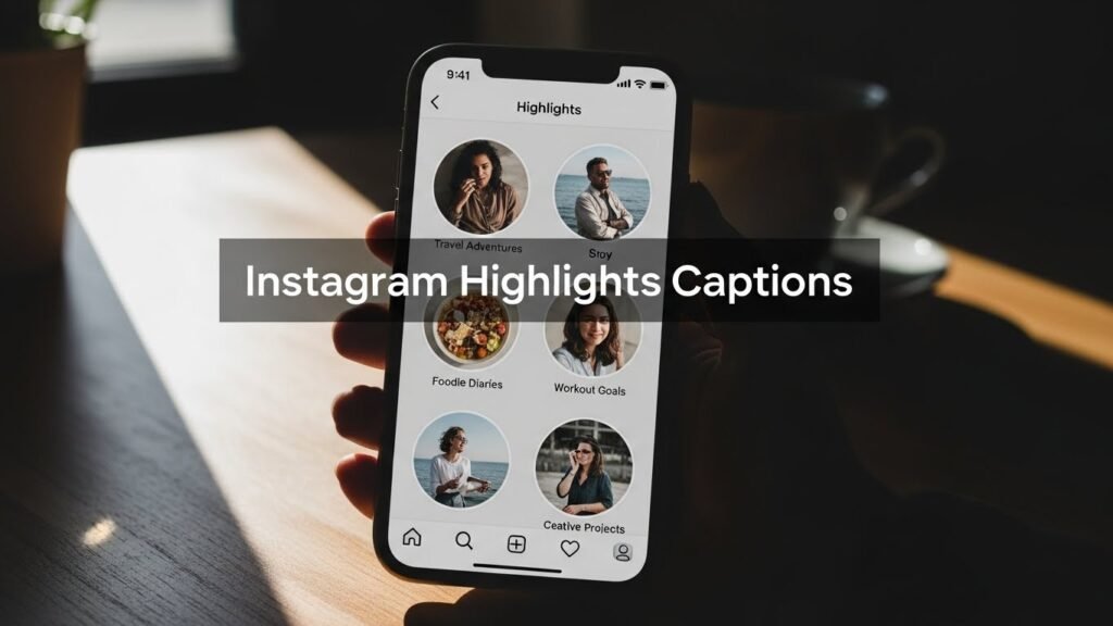 Instagram highlights captions