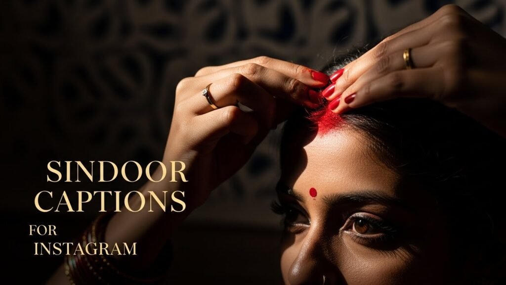 Sindoor Captions for Instagram