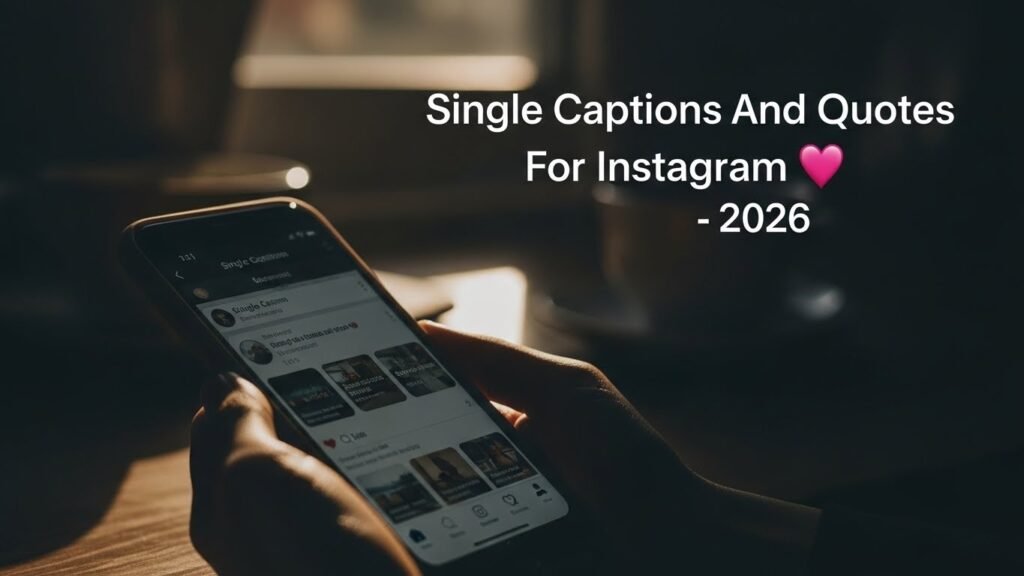 Single Captions And Quotes For Instagram 💖 2026