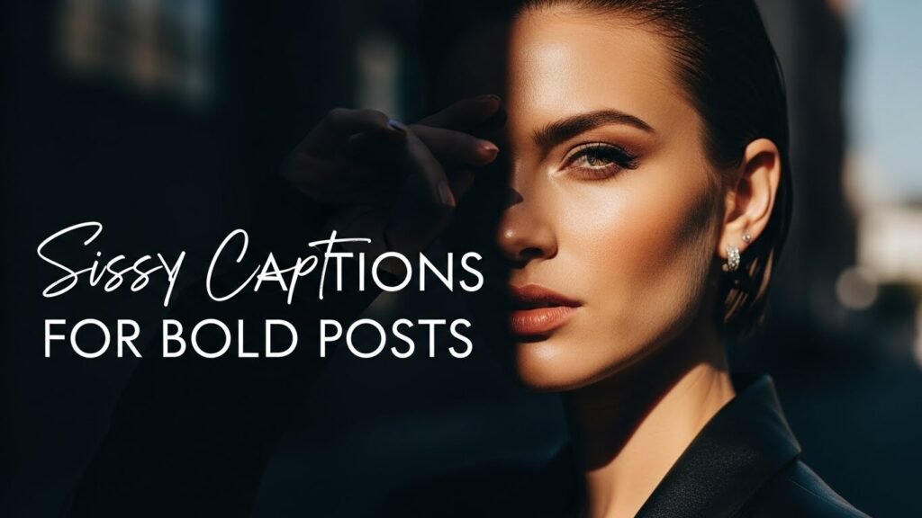 Sissy Captions for Bold Posts
