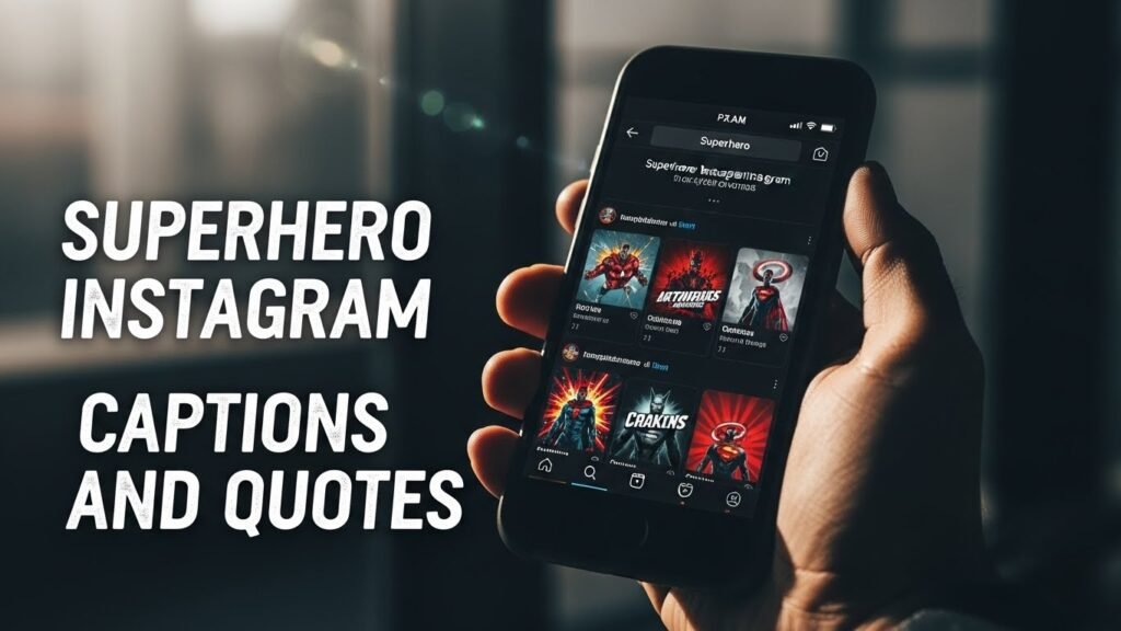 Superhero instagram captions and quotes