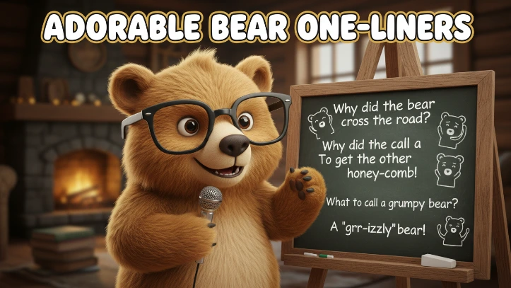Adorable Bear One-Liners