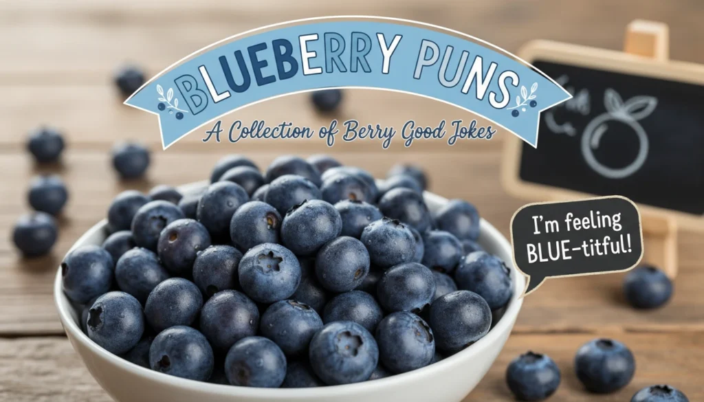 Blueberry Puns