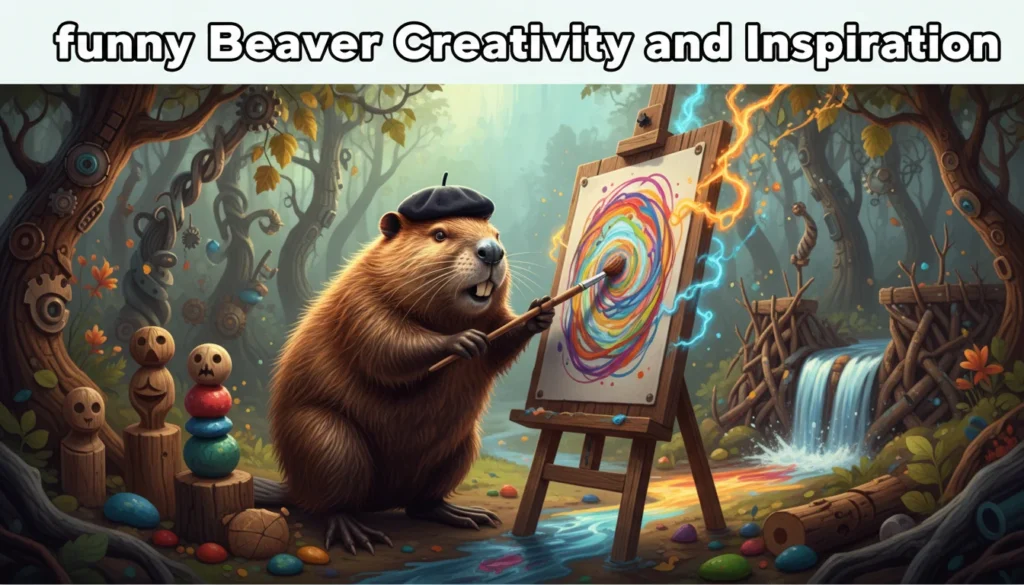 funny Beaver Creativity and Inspiration