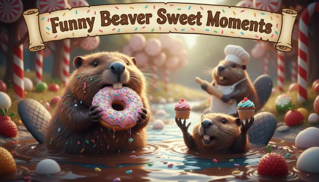 funny Beaver Sweet Moments