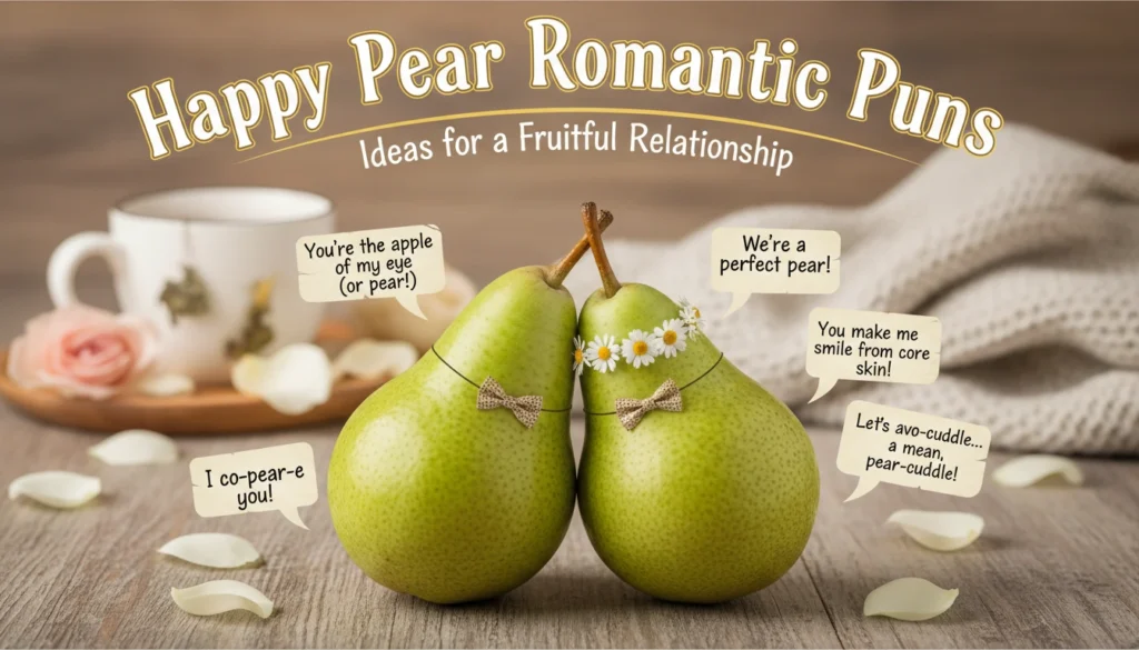 happy Pear Romantic Puns