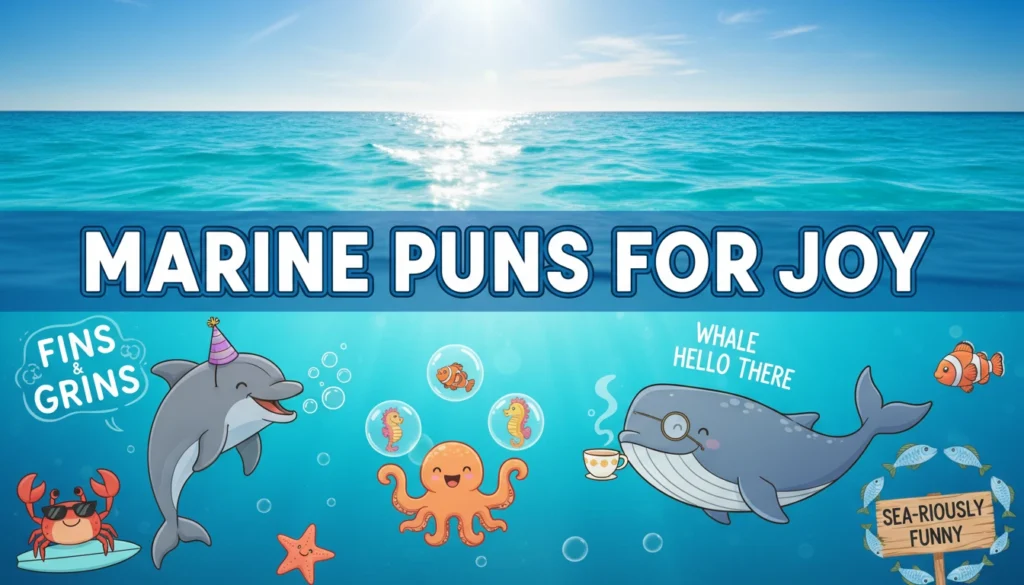 Marine Puns for Joy