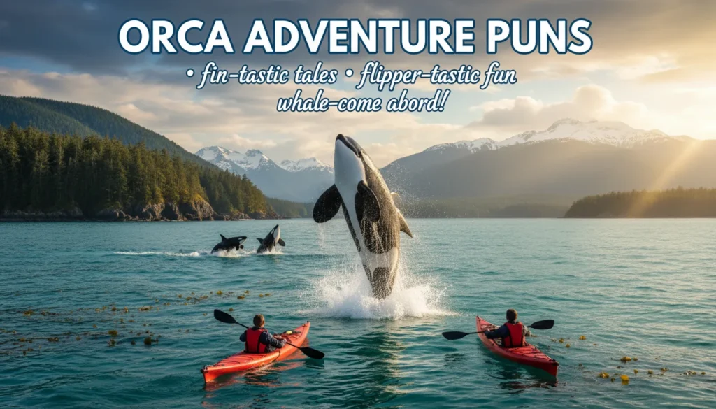 Orca Adventure Puns