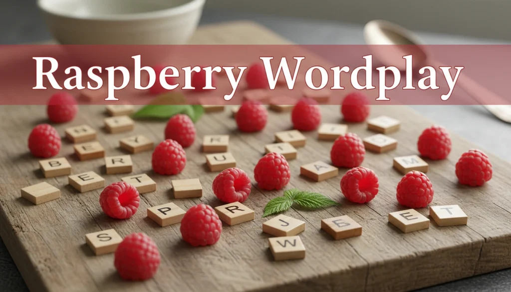 Raspberry Wordplay