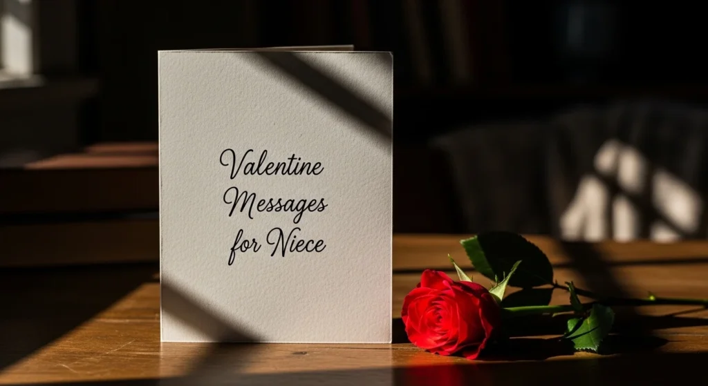 Valentine Messages for Niece