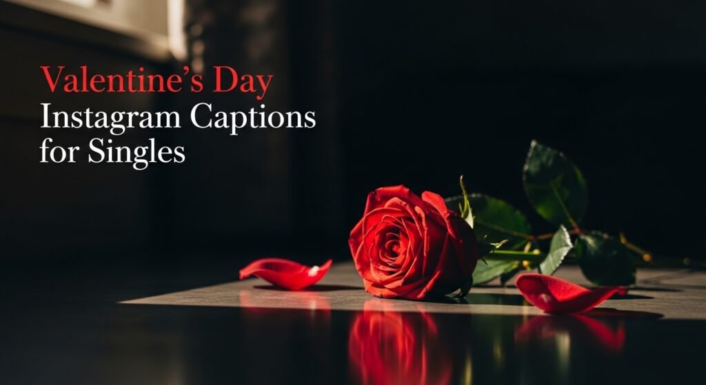 Valentine’s Day Instagram Captions for Singles
