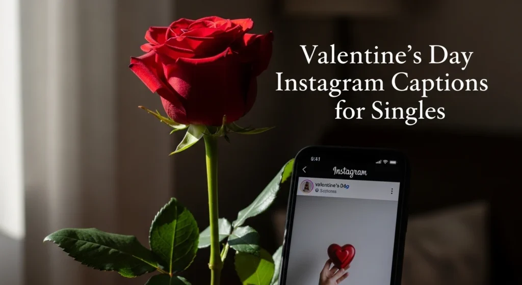 Valentine’s Day Instagram Captions for Singles