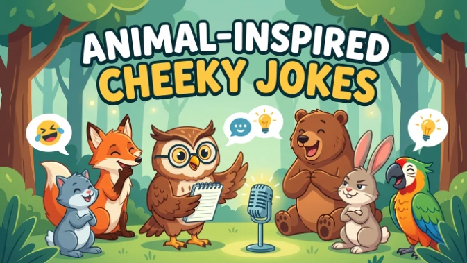 Animal-Inspired Cheeky Jokes
