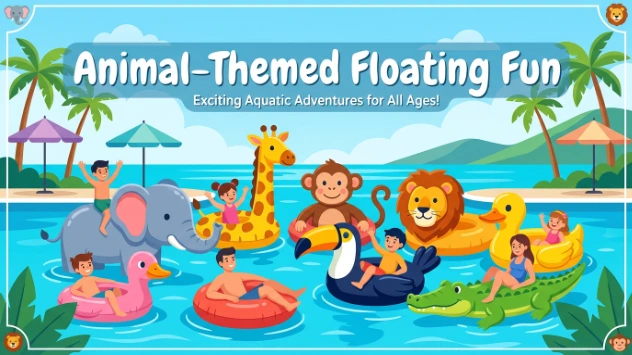 Animal-Themed Floating Fun