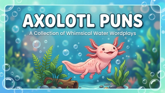Axolotl Puns
