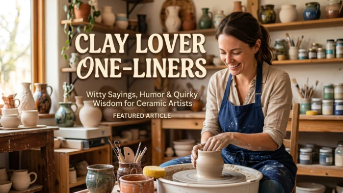 Clay Lover One-Liners