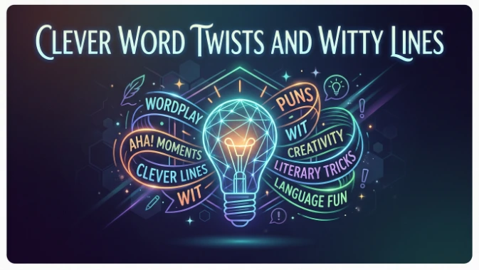Clever Word Twists and Witty Lines