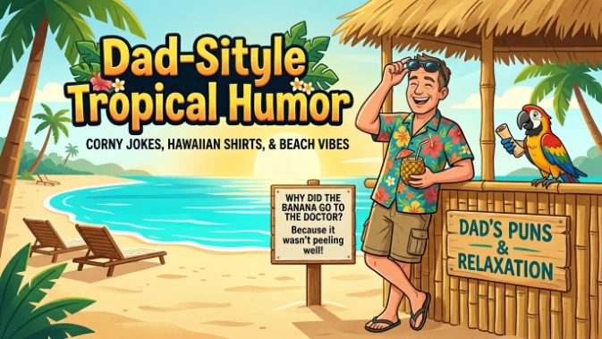 Dad-Style Tropical Humor