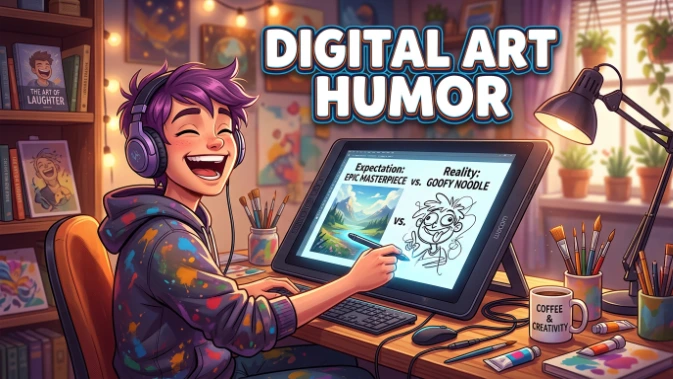 Digital Art Humor