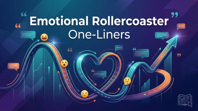 Emotional Rollercoaster One-Liners