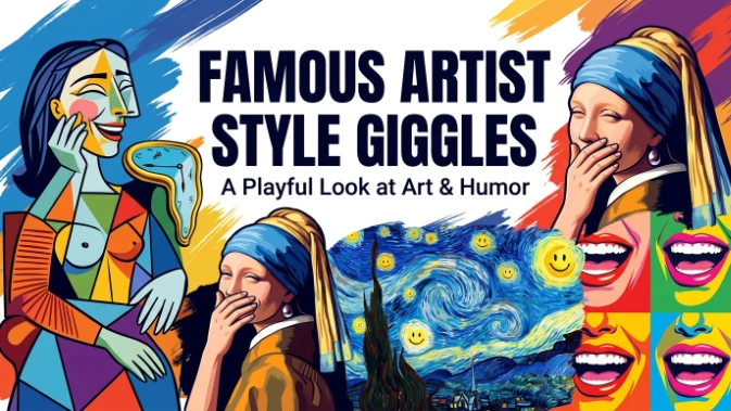 Famous Artist Style Giggles