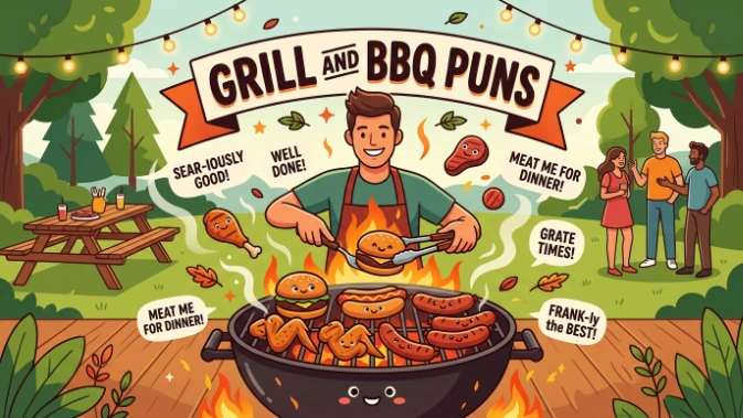 Grill and BBQ Puns