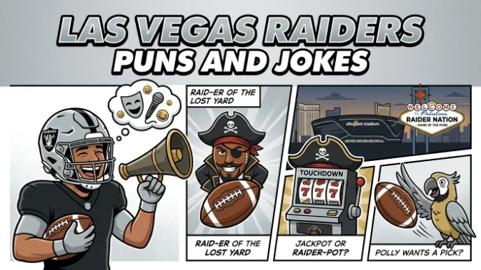 Las Vegas Raiders Puns and Jokes