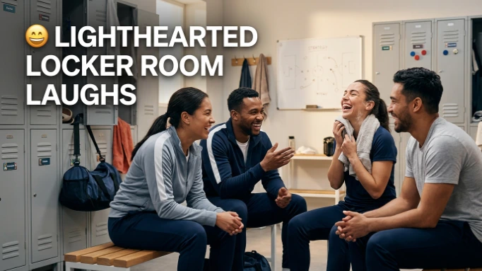  Lighthearted Locker Room Laughs