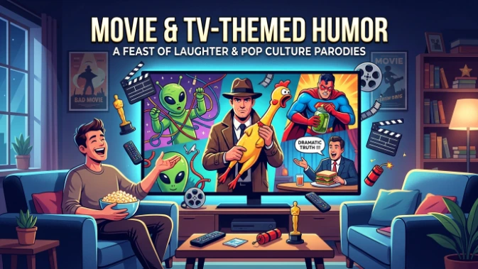 Movie & TV-Themed Humor