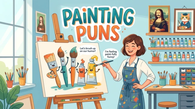 Painting Puns