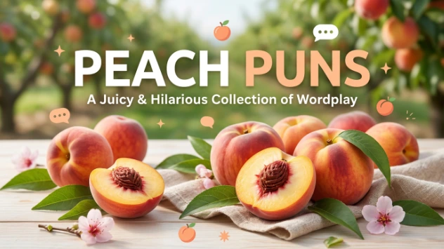 Peach Puns