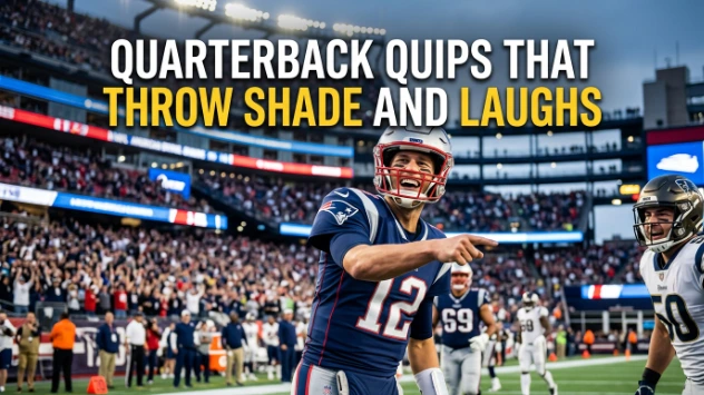 Quarterback Quips That Throw Shade and Laughs