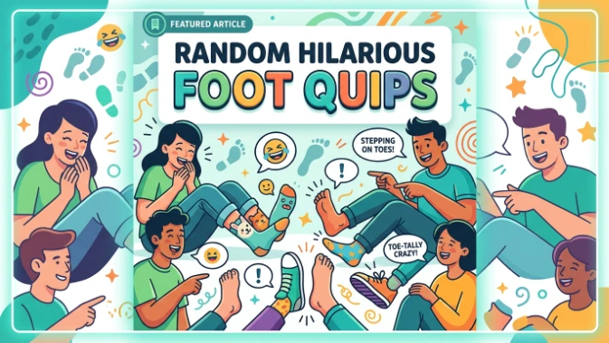 Random Hilarious Foot Quips