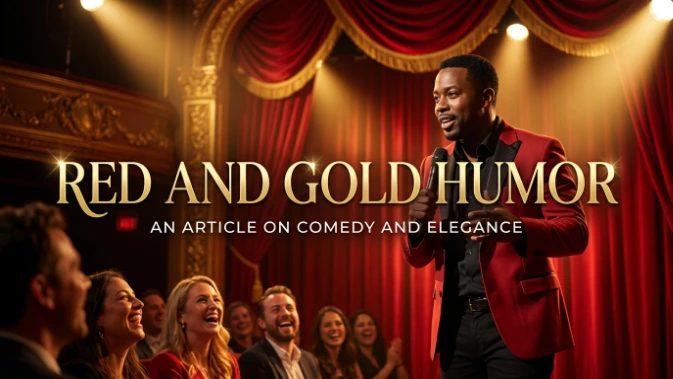 Red and Gold Humor