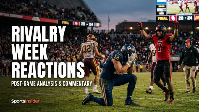 Rivalry Week Reactions