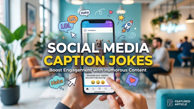 Social Media Caption Jokes