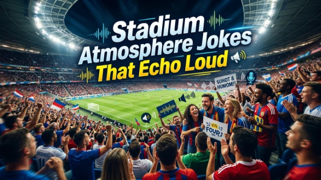 Stadium Atmosphere Jokes That Echo Loud