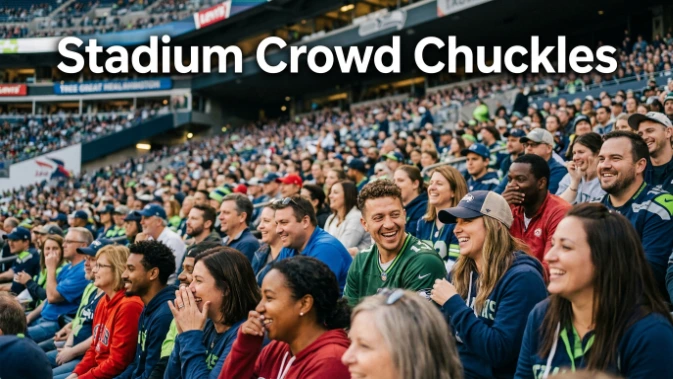 Stadium Crowd Chuckles