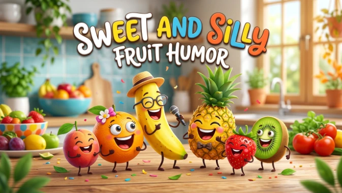 Sweet and Silly Fruit Humor