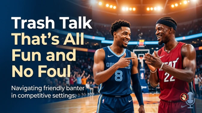 Trash Talk That’s All Fun and No Foul