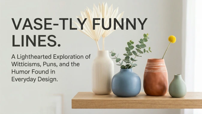 Vase-tly Funny Lines