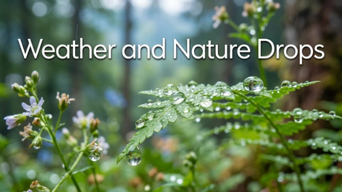 Weather and Nature Drops