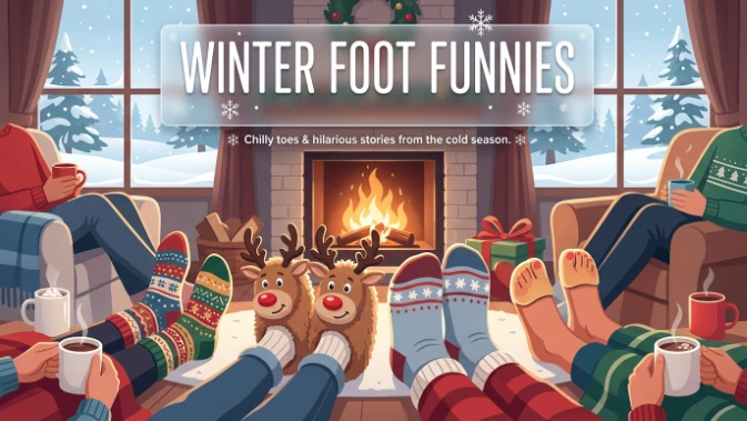 Winter Foot Funnies