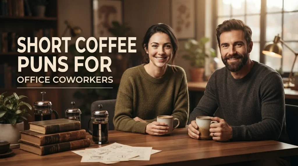 Short Coffee Puns for Office Coworkers